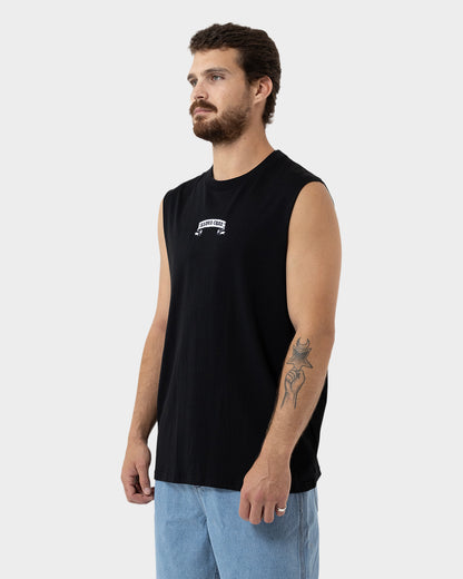 Guzman Dining Dot Men's Muscle T-shirt Black