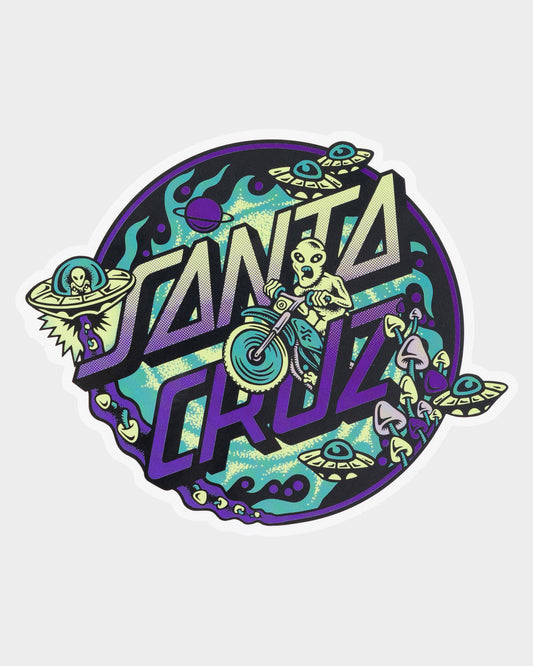 Winkowski Dope Planet 2 Dot Decal Sticker Purple