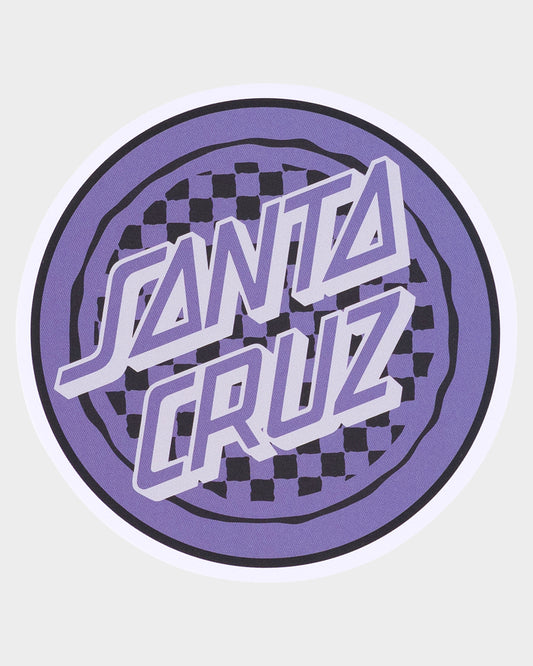 Breaker Check Opus Dot Decal Sticker Lavender