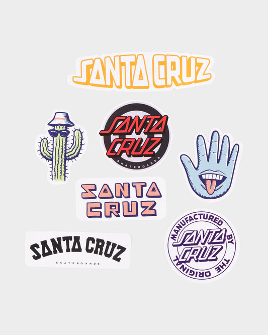 Multi Logo Boys Sticker Pack