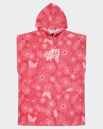 Vibes Hooded Towel Rose