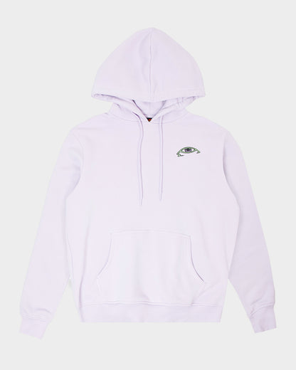 Trip Dot Eye Womens Pullover Hoodie Lavender