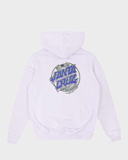 Trip Dot Eye Womens Pullover Hoodie Lavender