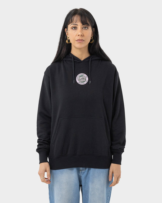 MFG Retro Dot Reverse Women's Hoodie Black