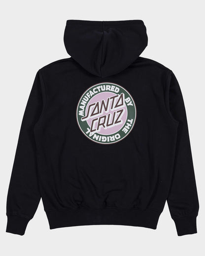 MFG Retro Dot Reverse Women's Hoodie Black