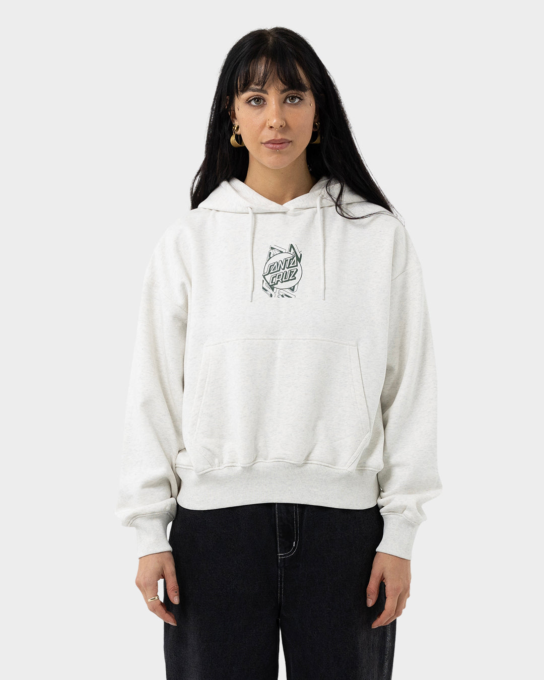 Intersect Women's Oversize Hoodie White Marle