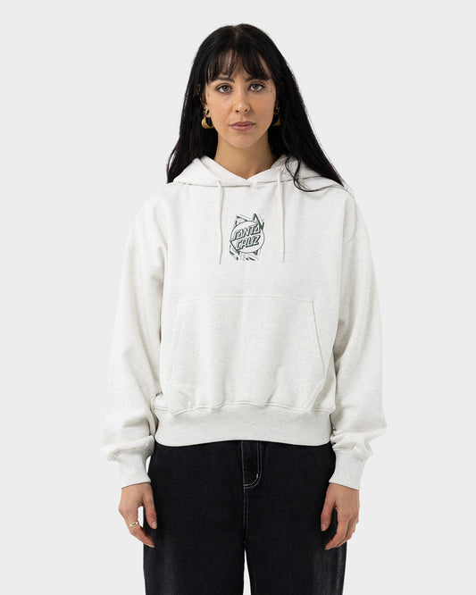 Intersect Women's Oversize Hoodie White Marle