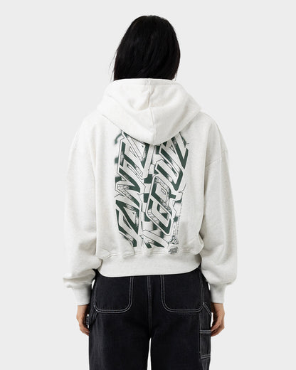 Intersect Women's Oversize Hoodie White Marle