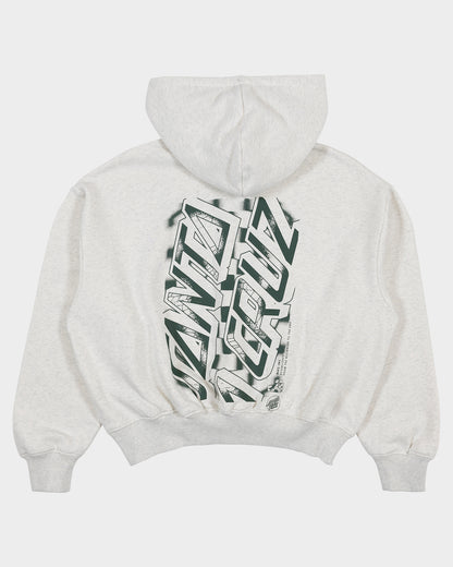 Intersect Women's Oversize Hoodie White Marle