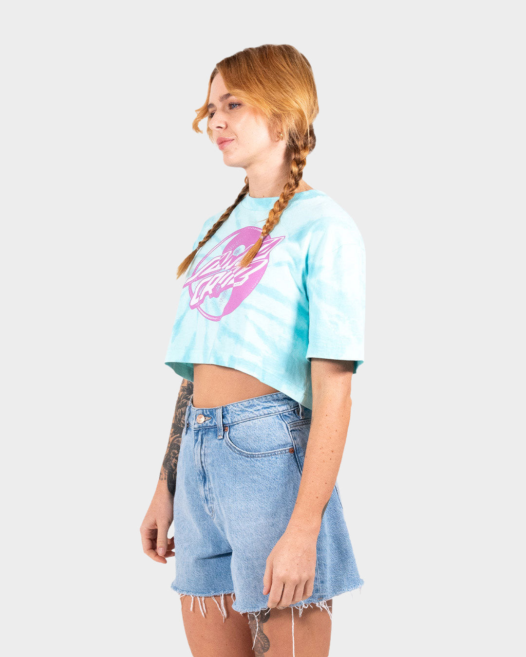 Aqua Tie Dye