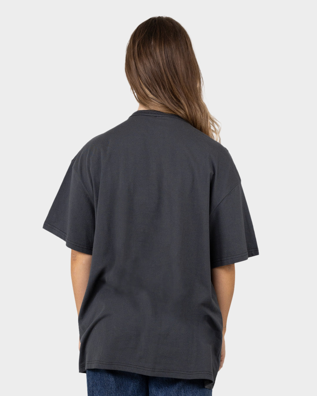 OS Fusion Dot Women's Oversized T-shirt Black