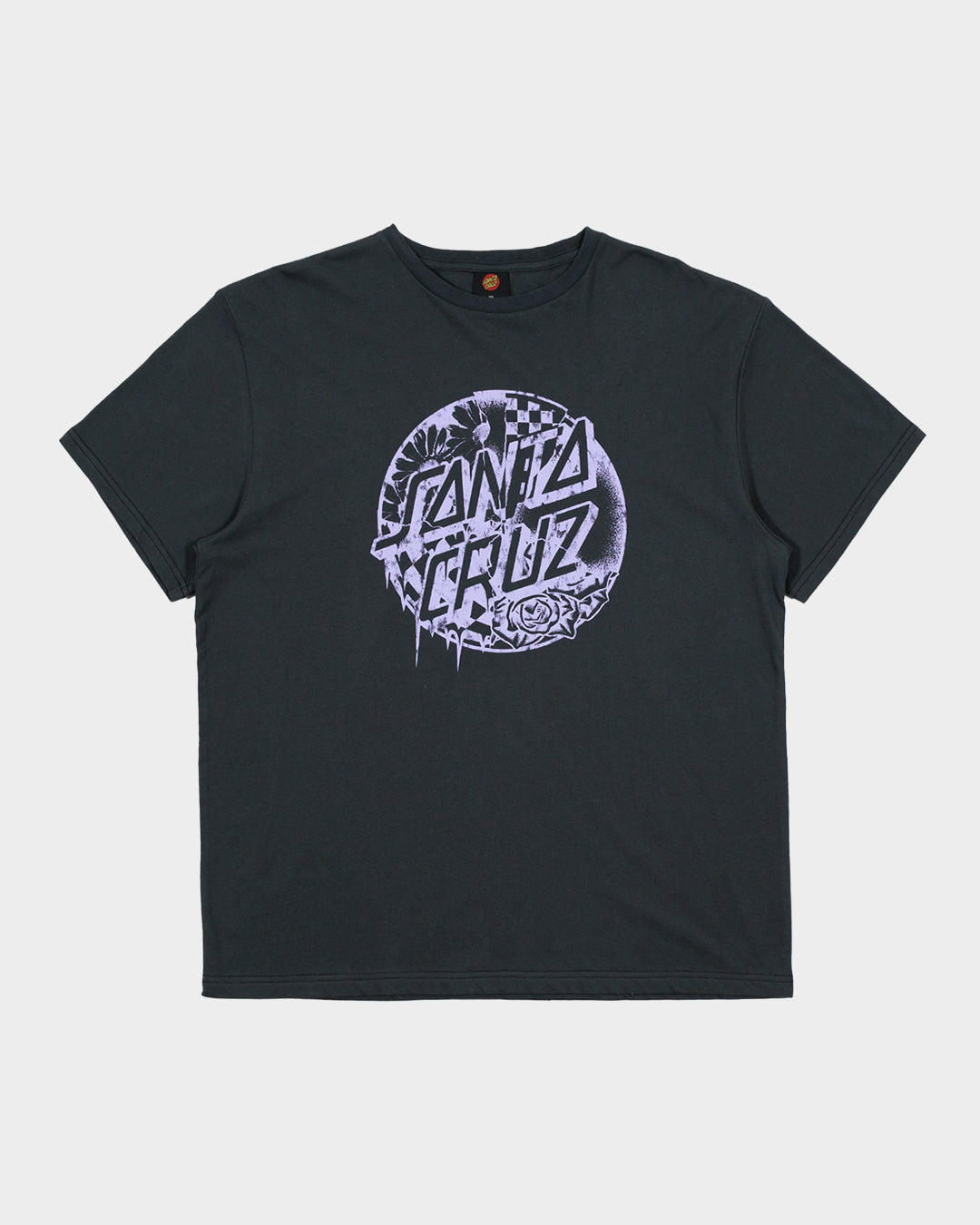OS Fusion Dot Women's Oversized T-shirt Black