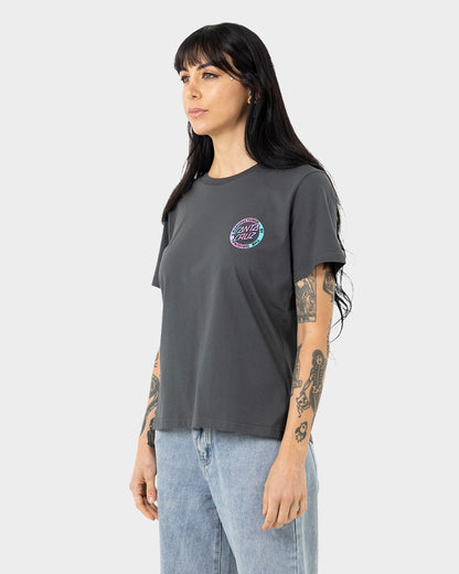 MFG Dot Multi Fade Women's T-Shirt Washed Black