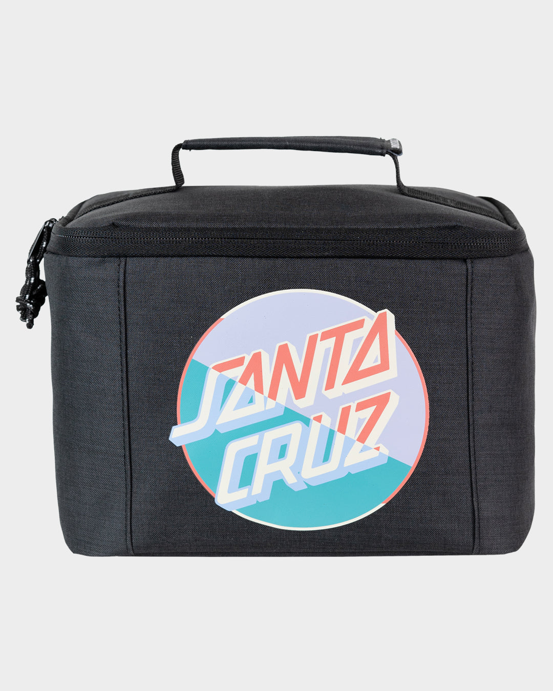 Split Block Dot Women's Lunch Box Off Black