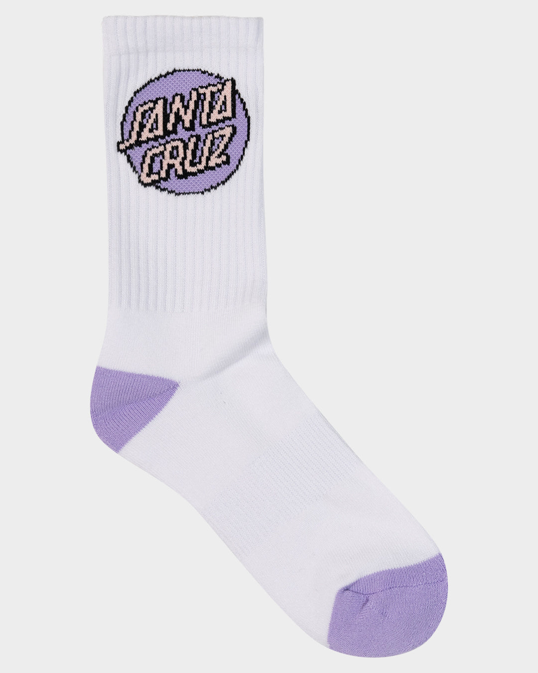 Other Dot Women's Crew Socks (4 Pack) Wht-vintage Blu-purple