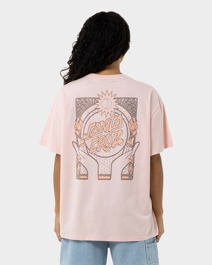 SC Nouveau Women's Oversize T-shirt Pink Coral
