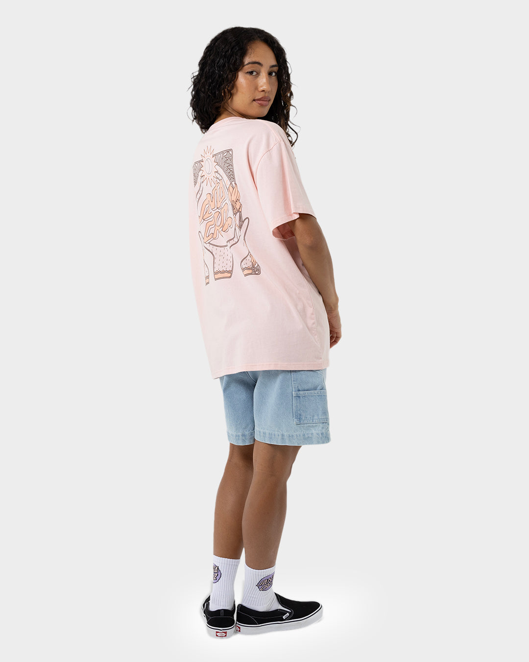 SC Nouveau Women's Oversize T-shirt Pink Coral