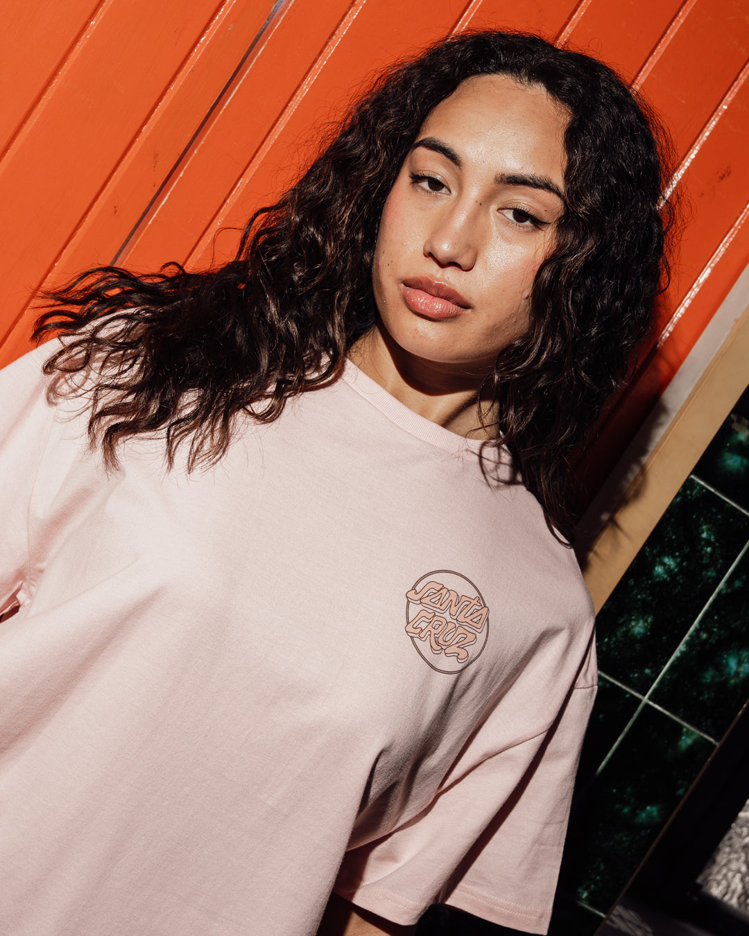 SC Nouveau Women's Oversize T-shirt Pink Coral
