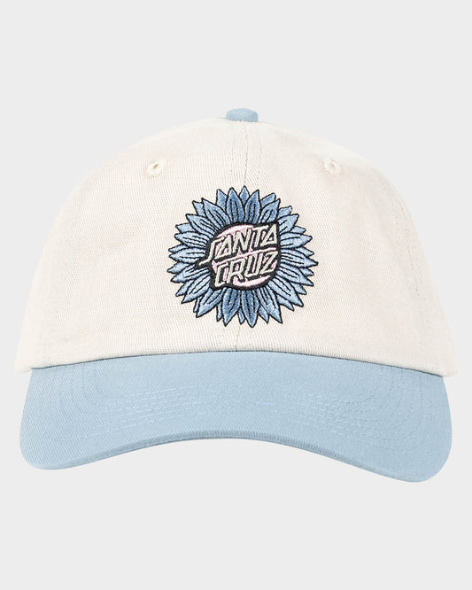 Funky Flower Women's Unstructured Cap Off White-mist