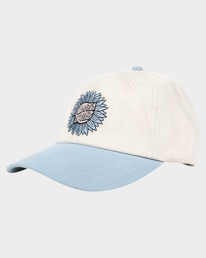 Funky Flower Girls Unstructured Cap Off White-mist