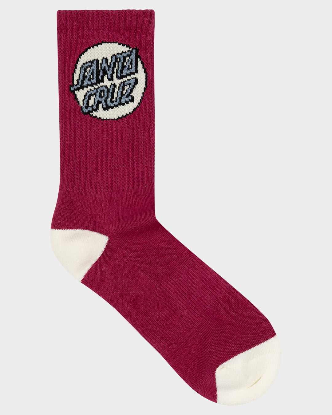 Other Dot Women's Crew Socks 4 Pack White-dusk Pink-vintage Blue